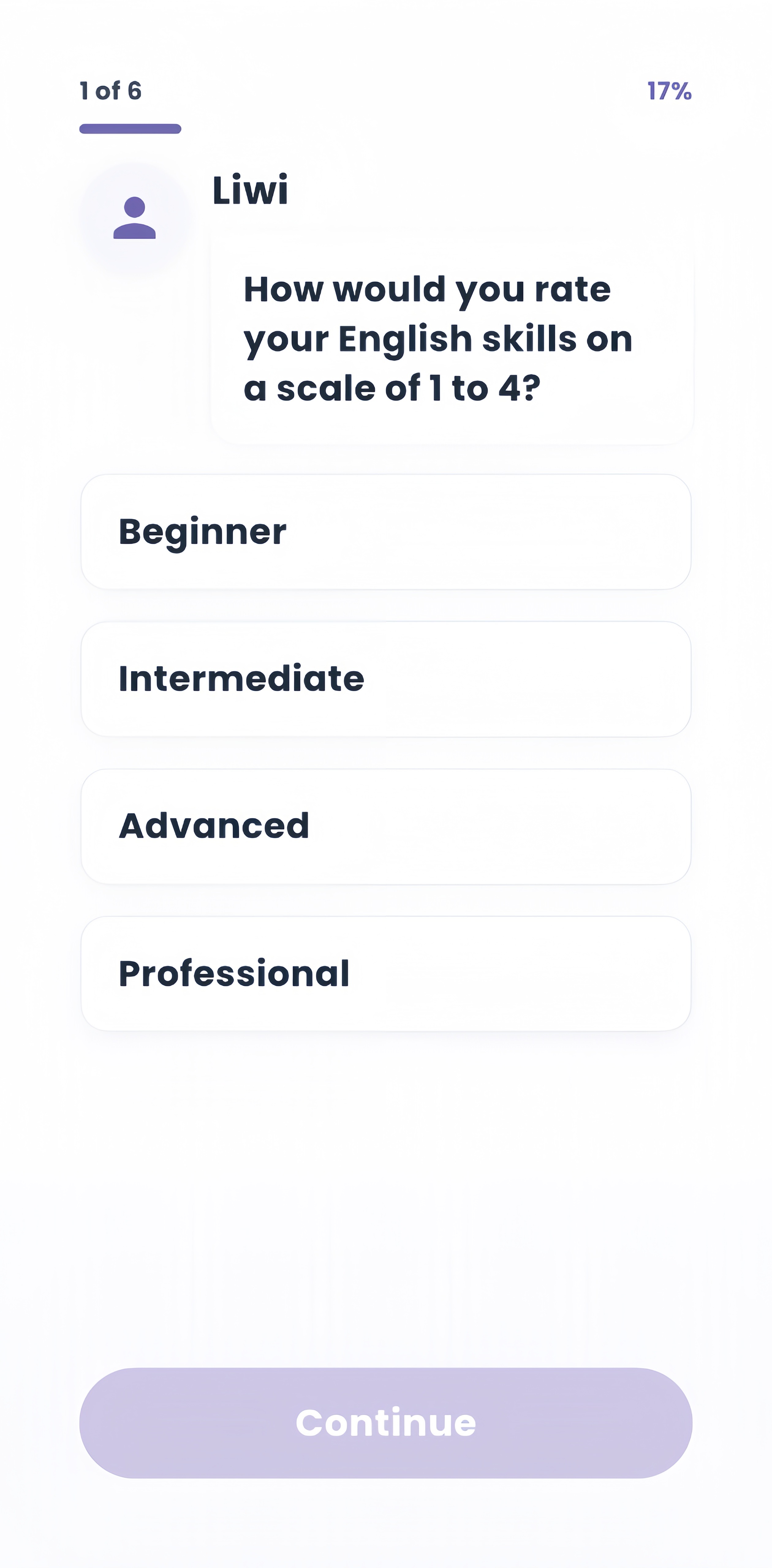 Level Assessment